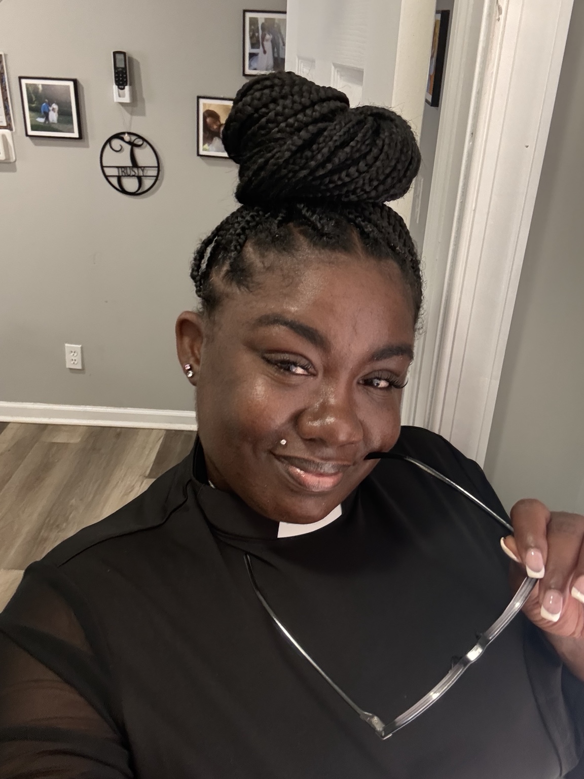 Minister La’Tasha Marie Trusty, owner and wedding officiant of Vows of Trust